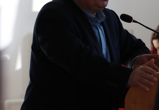 Dezbatere electorală dintre candidații la funcția de rector al Universității de Stat din Moldova 31 imagini